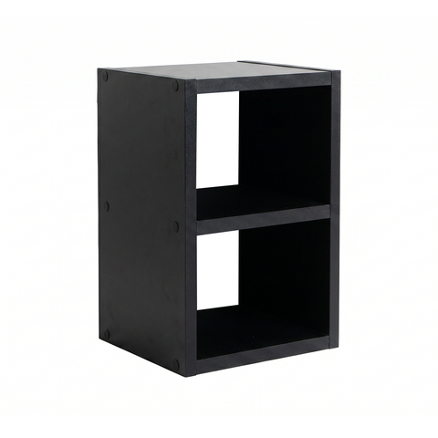 Mesa de Cabeceira Belize Preto 30 x 20cm
