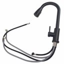 Ver imagem 2 de Torneira Gourmet Pull Down Flexivel Cozinha Monocomando Agua Quente Fria Bancada Mesa Cuba Lava Lou