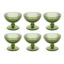 Ver imagem 1 de Kit 6 Taças de Sobremesa Imperial Vidro Verde Claro 150ml