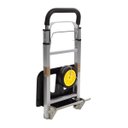 Ver imagem 2 de Carrinho De Mão Carga Armazém Dobrável Retrátil 90Kg Starfer