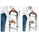 Ver imagem 4 de Carrinho De Mão Carga Armazém Dobrável Retrátil 90Kg Starfer