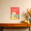 Ver imagem 4 de Placa Decorativa Mdf Bem Vindo a Casa do Gato 28,7x22cm Gt1