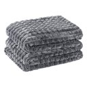 Ver imagem 1 de Cobertor Casa Scarpa Comfy Queen Manta Ultrasoft Alto Relevo Super Macia - Gris - Cinza
