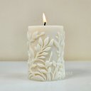 Ver imagem 1 de Vela Decorativa Cilíndrica Folhagem 215g