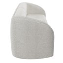 Ver imagem 5 de Sofá 04 Lugares para Sala de Estar 292 Cm Lazio M03 Bouclê Branco - Lyam Decor