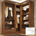 Ver imagem 4 de Closet Modulado de Canto 3 Peças 2 Gavetas Smart Plus