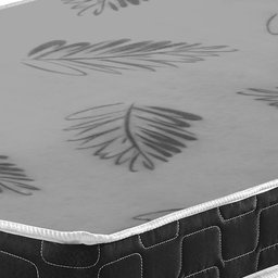 Colchão Casal Espuma D20 Querubin 138x188x12 Dupla Face Liso - 5