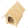 Casinha de Cachorro De Madeira Sem Pintura Simples Grande n4 - 9