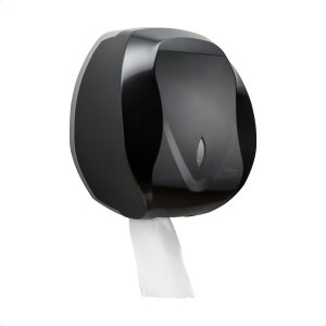 Porta Papel Higienico Rolão Dispenser Preta Premisse Multi