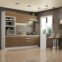 Ver imagem 1 de Armário de Cozinha Completa 315cm Branco/Rustic Glamy Madesa 02