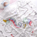 Ver imagem 1 de Manta Cobertor Fofinha Infantil Fibra de Bambu Color Baby Unicórnio