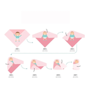 Ver imagem 3 de Manta Cobertor Fofinha Infantil Fibra de Bambu Color Baby Unicórnio