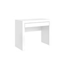 Ver imagem 1 de Mesa Notebook Escritório Msm421 C/ 1 Gaveta Branco - Movelbento