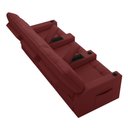 Ver imagem 7 de Poltrona do Papai Reclinável Cinema 3 Lugares Manual Baú Usb Haifa F05 Facto Vermelho -lyam Decor