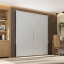 Ver imagem 2 de Persiana Rolô Blackout PVC Kit Larg 2,30x1,30 Alt:Cinza