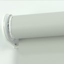 Ver imagem 5 de Persiana Rolô Blackout PVC Kit Larg 2,30x1,30 Alt:Cinza