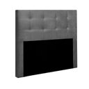 Ver imagem 3 de Cabeceira Cama Box Casal 140cm Suede Cinza - Pr Móveis
