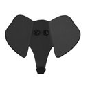 Ver imagem 1 de Gancho Pendurador Elefante Preto Luft