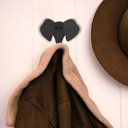 Ver imagem 2 de Gancho Pendurador Elefante Preto Luft