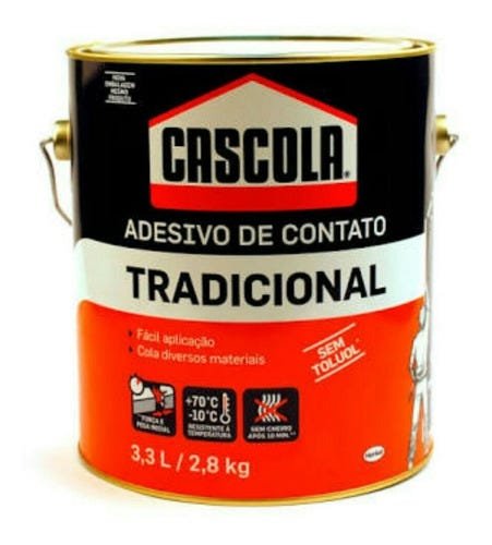 Cola Adesiva Cascola Contato Placa Forrorama 3L tradicional - 3