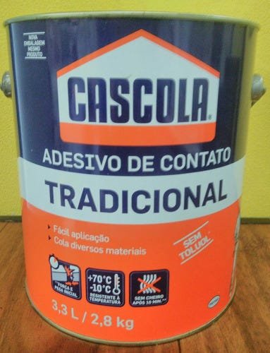 Cola Adesiva Cascola Contato Placa Forrorama 3L tradicional - 4