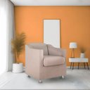 Ver imagem 2 de Kit 10 Poltronas Decorativa Reforçada Recepção Clinica Salão Courino Bege