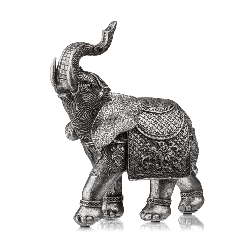 Elefante Decorativo Raj Poliresina Uphome - Ud350 Ud350 - 2