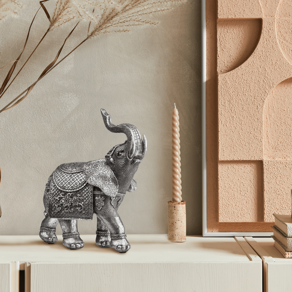 Elefante Decorativo Raj Poliresina Uphome - Ud350 Ud350 - 5