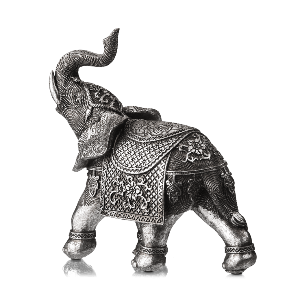 Elefante Decorativo Raj Poliresina Uphome - Ud350 Ud350 - 4