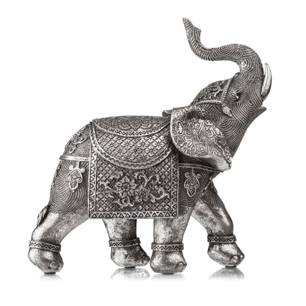 Elefante Decorativo Raj Poliresina Uphome - Ud350 Ud350 - 1