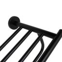 Ver imagem 2 de Porta Toalhas Rack Hotel Prateleira Black 60cm Inox 304