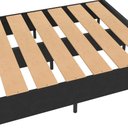 Ver imagem 7 de Cama Box Casal Confort Acabamento Suede Pés de Madeira - Preto