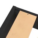 Ver mais imagens de Cama Box Casal Confort Acabamento Suede Pés de Madeira - Preto