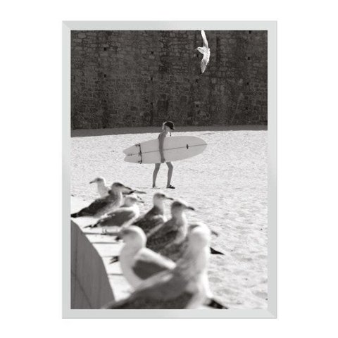 Surf Girl Ericeira Portugal:Branca/42 x 29.7 cm