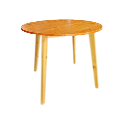 Tampo Mesa Jantar 90cm Madeira Maciça Redondo