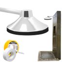 Ver imagem 5 de Chuveiro Ducha Fria Redondo 17cm Cromado para Piscina Jardim Quintal + Fita Veda Rosca Teflon 12mm X