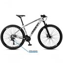 Ver imagem 2 de Bicicleta Aro 29 Dropp Sw 24 Vel Câmbio Shimano Quadro Alumínio Mtb Branco+preto 17 Branco+preto