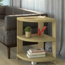Ver imagem 2 de Estante Multiuso com 03 Prateleiras Wind A02 72x49 Olmo - Lyam Decor