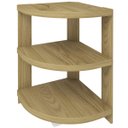 Ver imagem 1 de Estante Multiuso com 03 Prateleiras Wind A02 72x49 Olmo - Lyam Decor