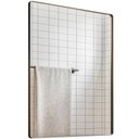 Ver imagem 2 de Espelho Decorativo Retangular com Moldura Aço Dourado D01 90x60 cm Ibiza - Lyam Decor