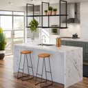 Ver imagem 4 de Kit 02 Prateleiras Decorativas Industrial Multiuso 135cm Design D01 Preto - Lyam Decor