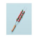 Ver imagem 3 de Espeto Duplo de Aço 75 cm - Mor, Tamanho: 75cm