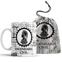 Ver imagem 1 de Caneca Engenharia Civil com Saquinho