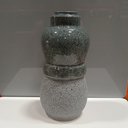 Ver imagem 3 de Vaso Decorativo Enfeite Casa Cerâmica 32x15x15cm Cinza