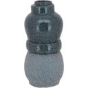 Ver imagem 1 de Vaso Decorativo Enfeite Casa Cerâmica 32x15x15cm Cinza