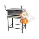 Ver imagem 1 de KIT - Forno Assador Refratário Gás PRP-860 + Grade Extra + Kit Gás 1kg - Progás