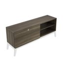 Ver imagem 6 de Conjunto Rack para TV 55 Polegadas e Estante Baixa Ares Espresso Móveis