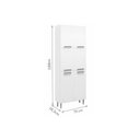 Ver imagem 4 de Kit de Cozinha Modulada 4 Peças Múltipla (2 Armários + 1 Balcão + 1 Paneleiro) C4P72 Branco/