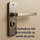 Ver mais imagens de Folha de Porta de Madeira Frisada R30k 210cm X 90cm :cerejeira