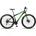 Ver imagem 1 de Bicicleta 29 Dropp Sport Aço 21 Marchas Freio a Disco Preto+verde